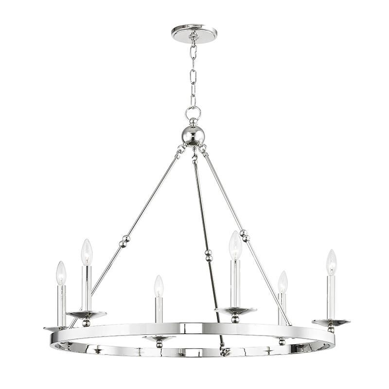 Allendale 35.75 Inch Chandelier by Hudson Valley Lighting